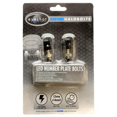 PARAFUSOS COM ILUMINAÇÃO DE MATRÍCULA OXFORD HALO BOLTS