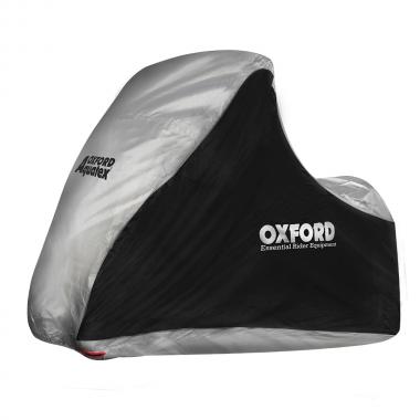 CAPA DE MOTO OXFORD AQUATEX MP3 - PRETO/PRATEADO