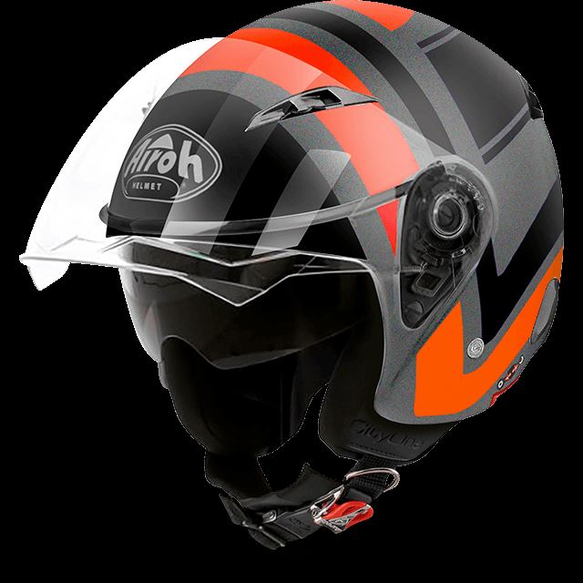 Capacete Aberto Airoh City One Wrap