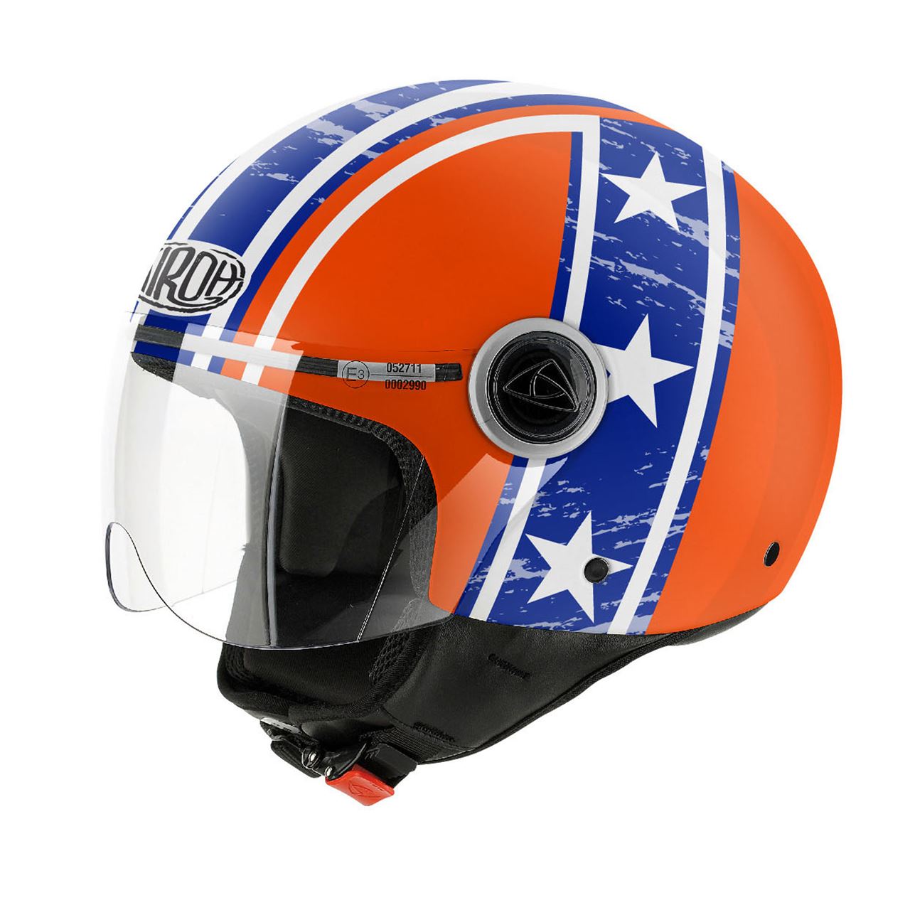 Capacete Aberto Airoh Compact Hazzard