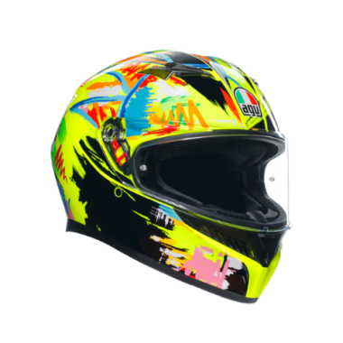 CAPACETE AGV K3 ROSSI WINTER TEST 2019