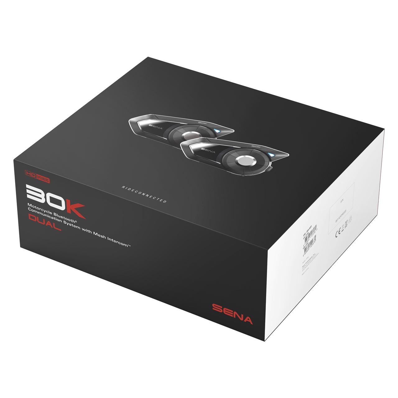 Intercomunicador Sena Intercom. 30K Duplo C Sistema Mesh Int. Hd Speaker