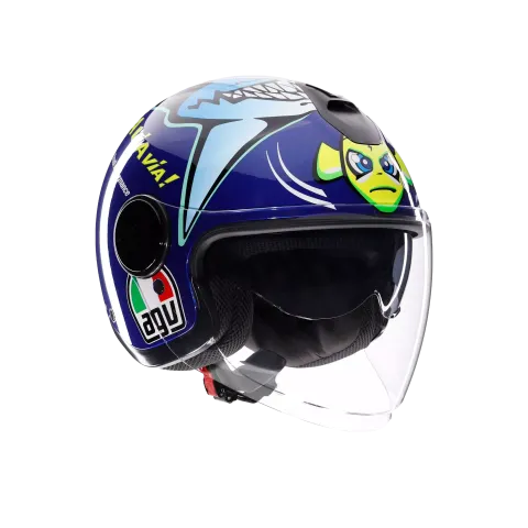 CAPACETE AGV ETERES ROSSI MISANO 2015