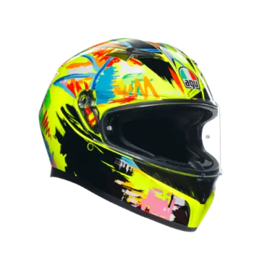 CAPACETE AGV K3 ROSSI WINTER TEST 2019