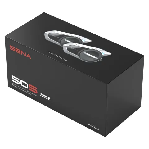 Intercomunicador Sena Intercom. 50S Duplo C Sistema Mesh Int. Harman Kar