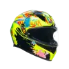 CAPACETE AGV K3 ROSSI WINTER TEST 2019
